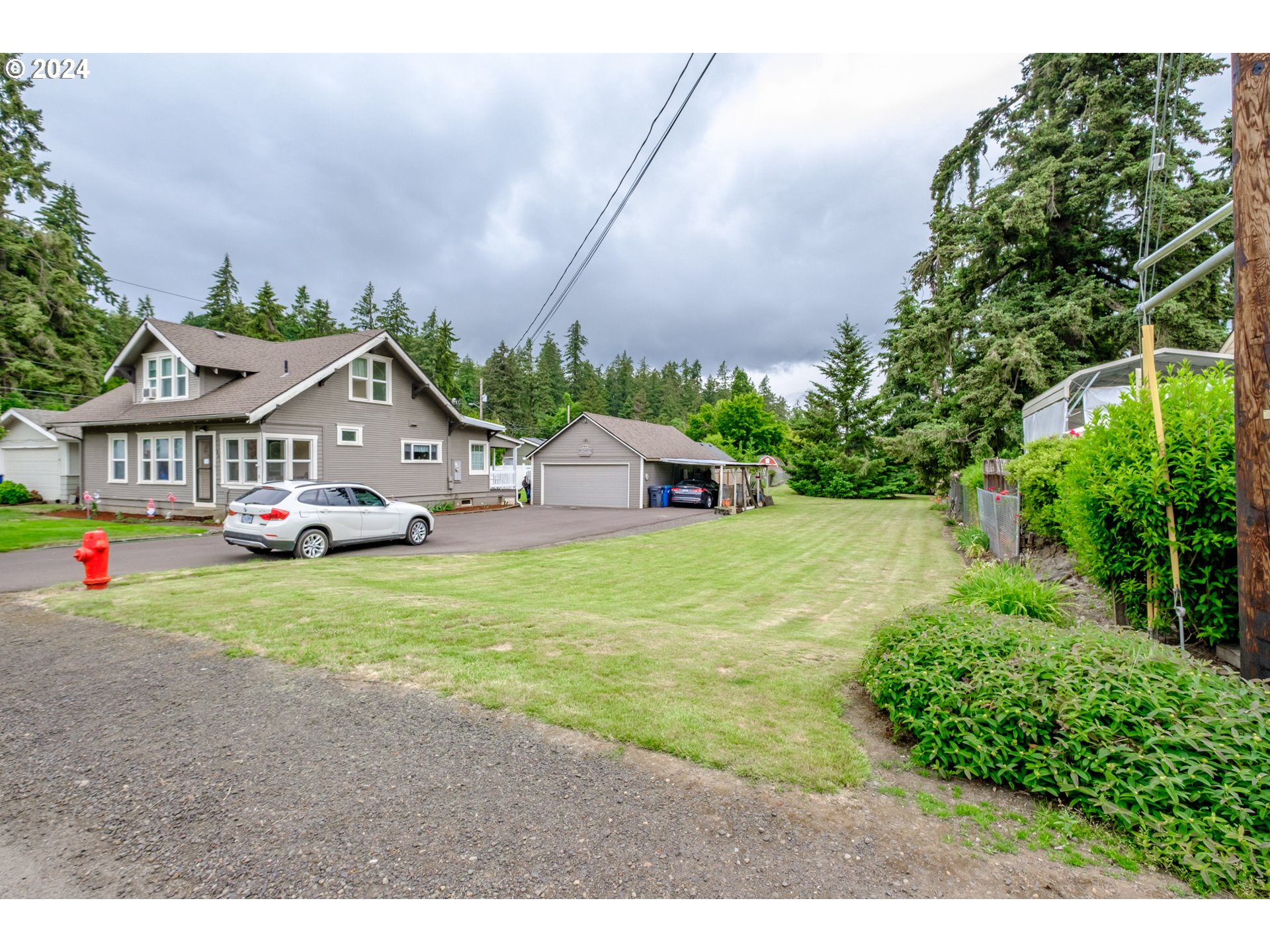 Cowing Silverton, OR 97381 - Photo 14 of 27 a front view of house with yard and green space