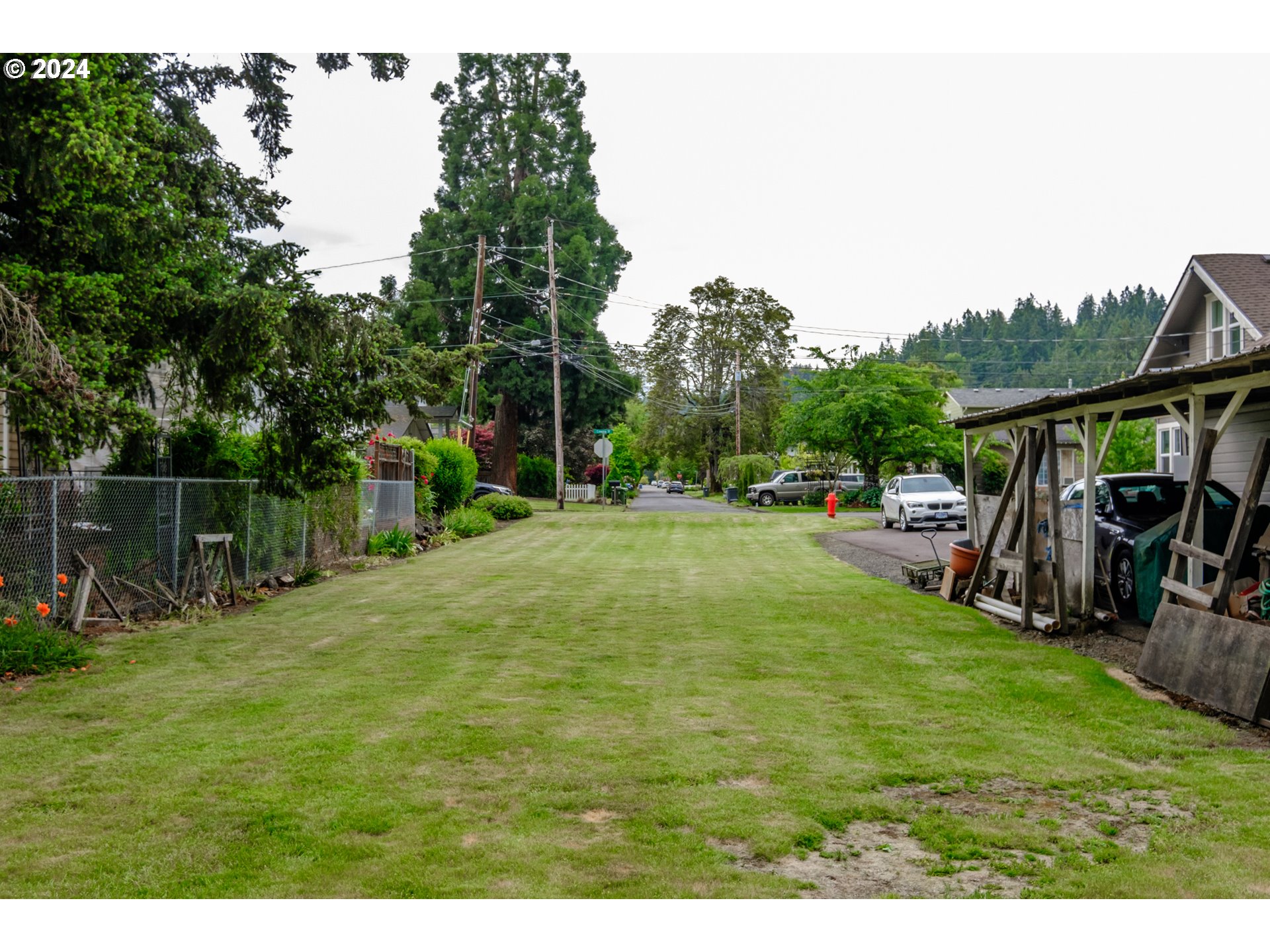 Cowing Silverton, OR 97381 - Photo 26 of 27 a view of a yard with a slide