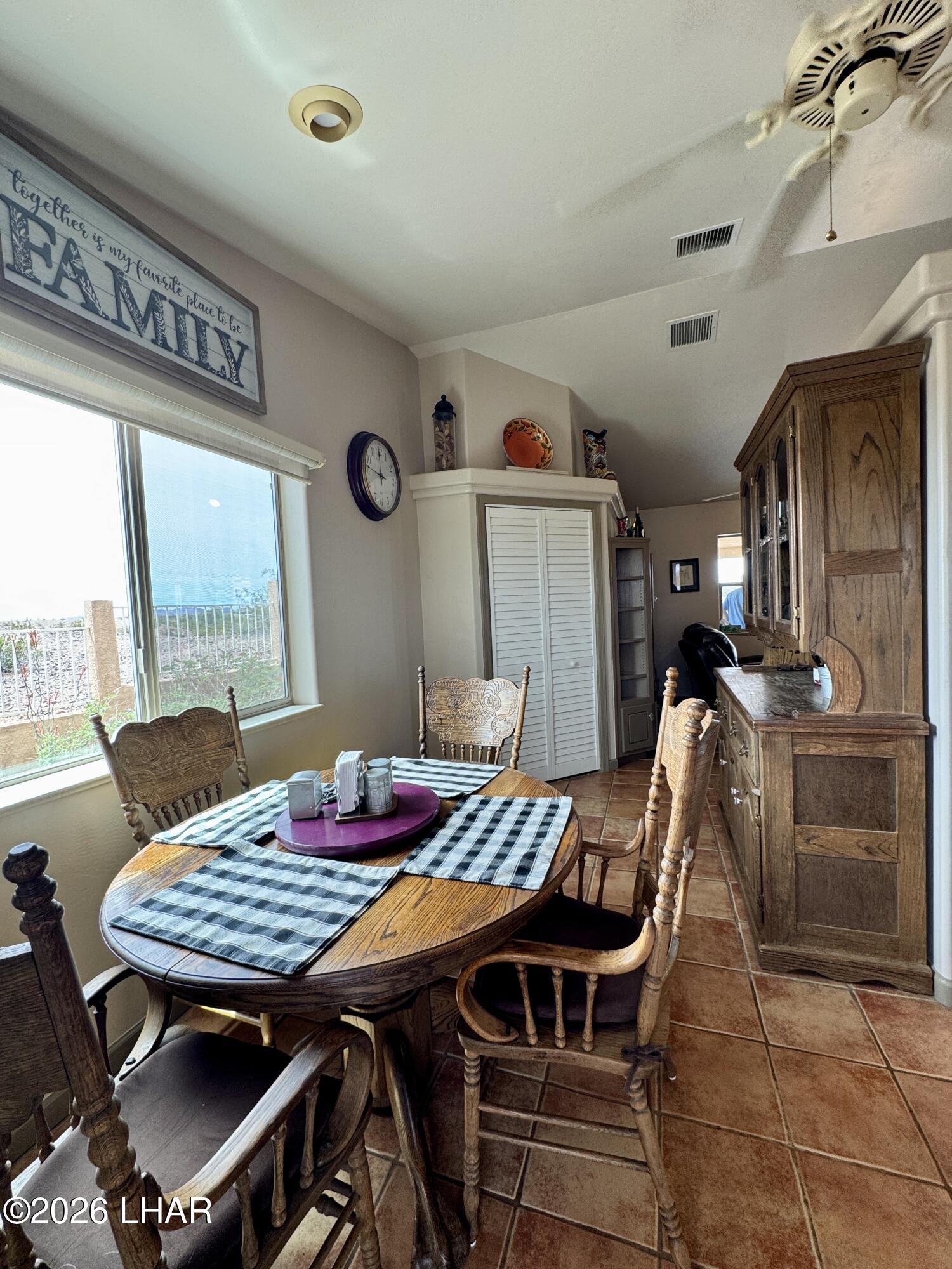 42832 La Posa Road Bouse, AZ 85325 - Photo 16 of 62 a view of a dining room with furniture and a table