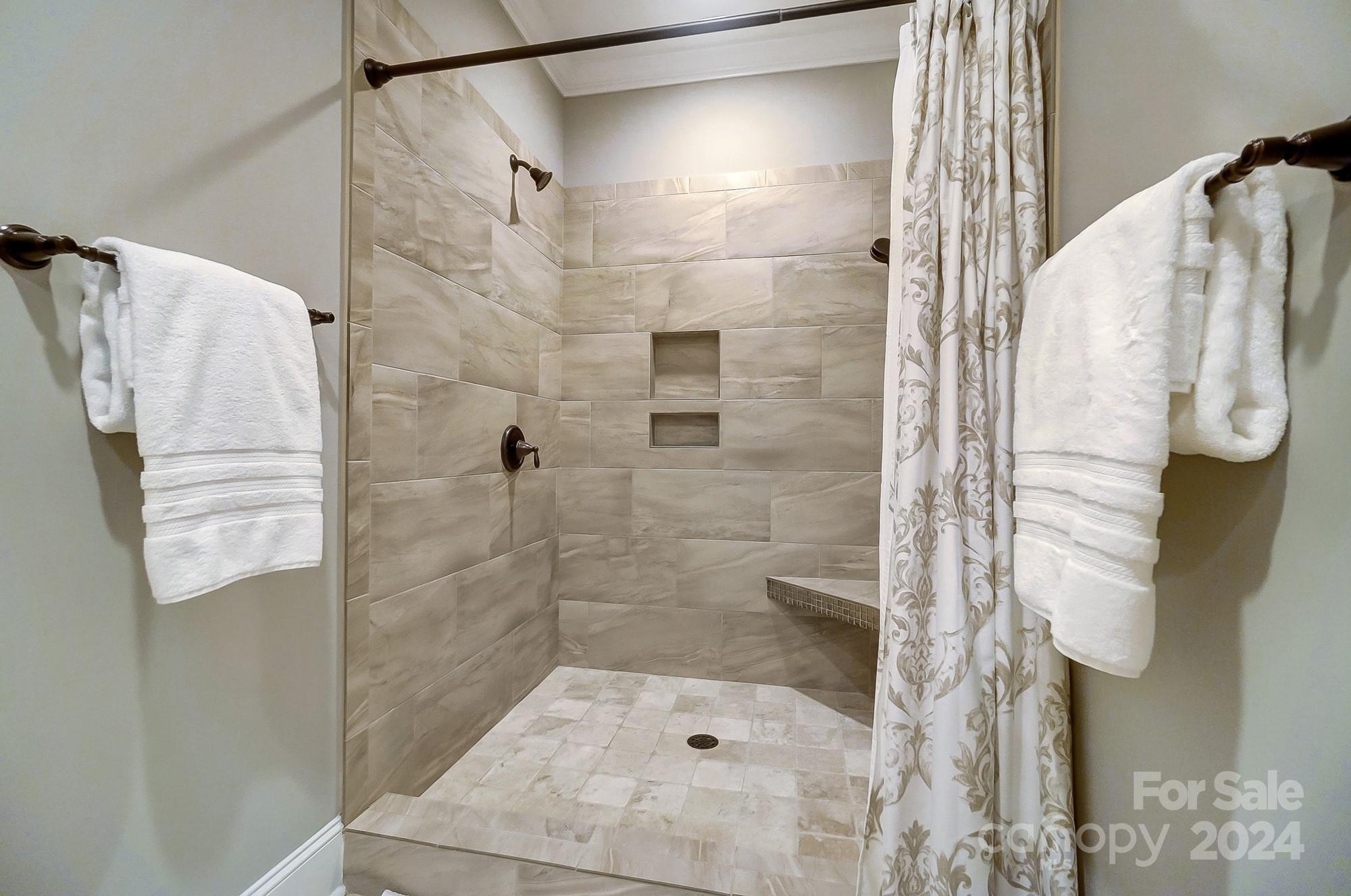 1123 Blacksnake Road Stanley, NC 28164 - Photo 34 of 48 a bathroom with a shower