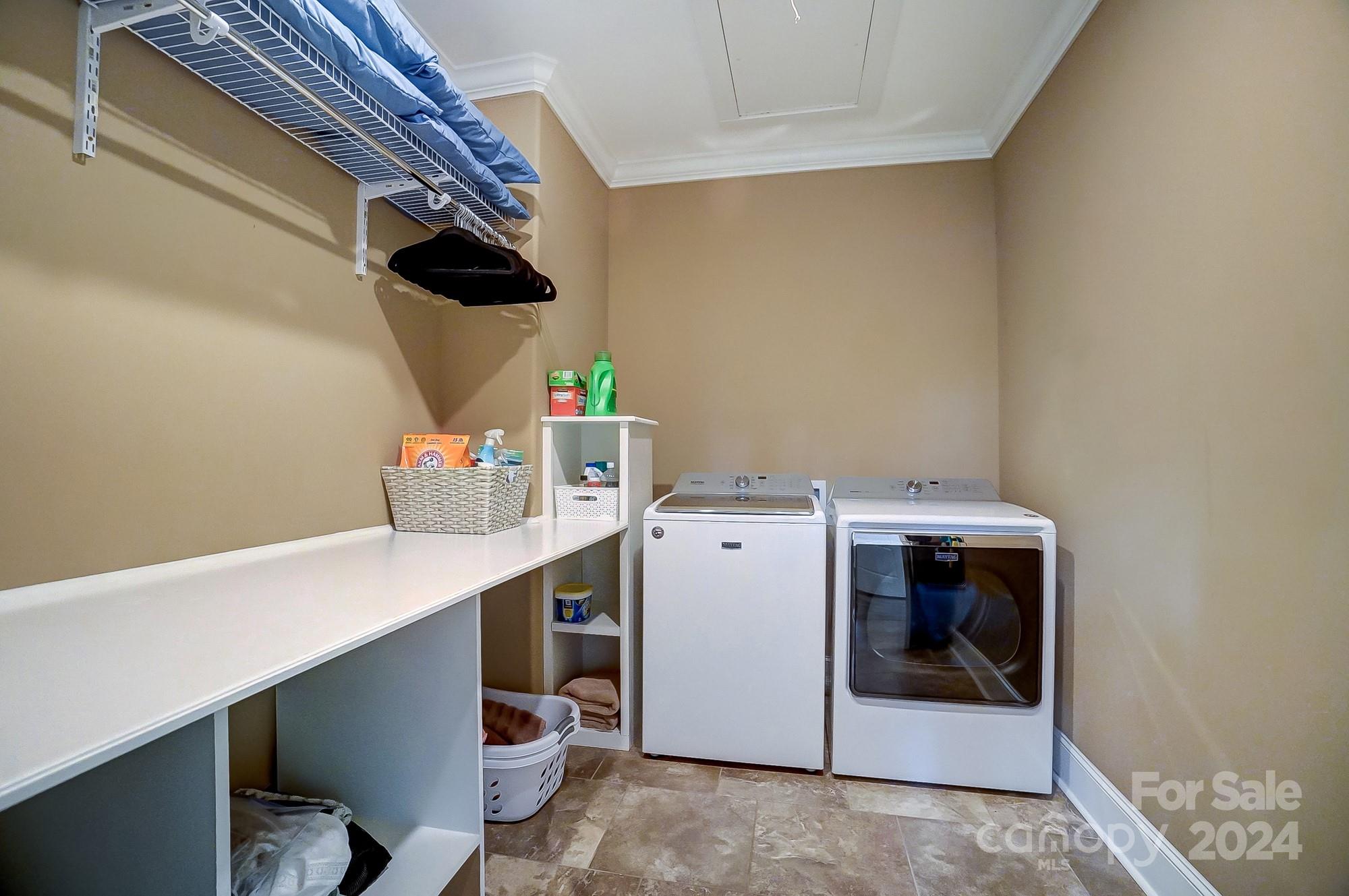 1123 Blacksnake Road Stanley, NC 28164 - Photo 37 of 48 a utility room with dryer and washer