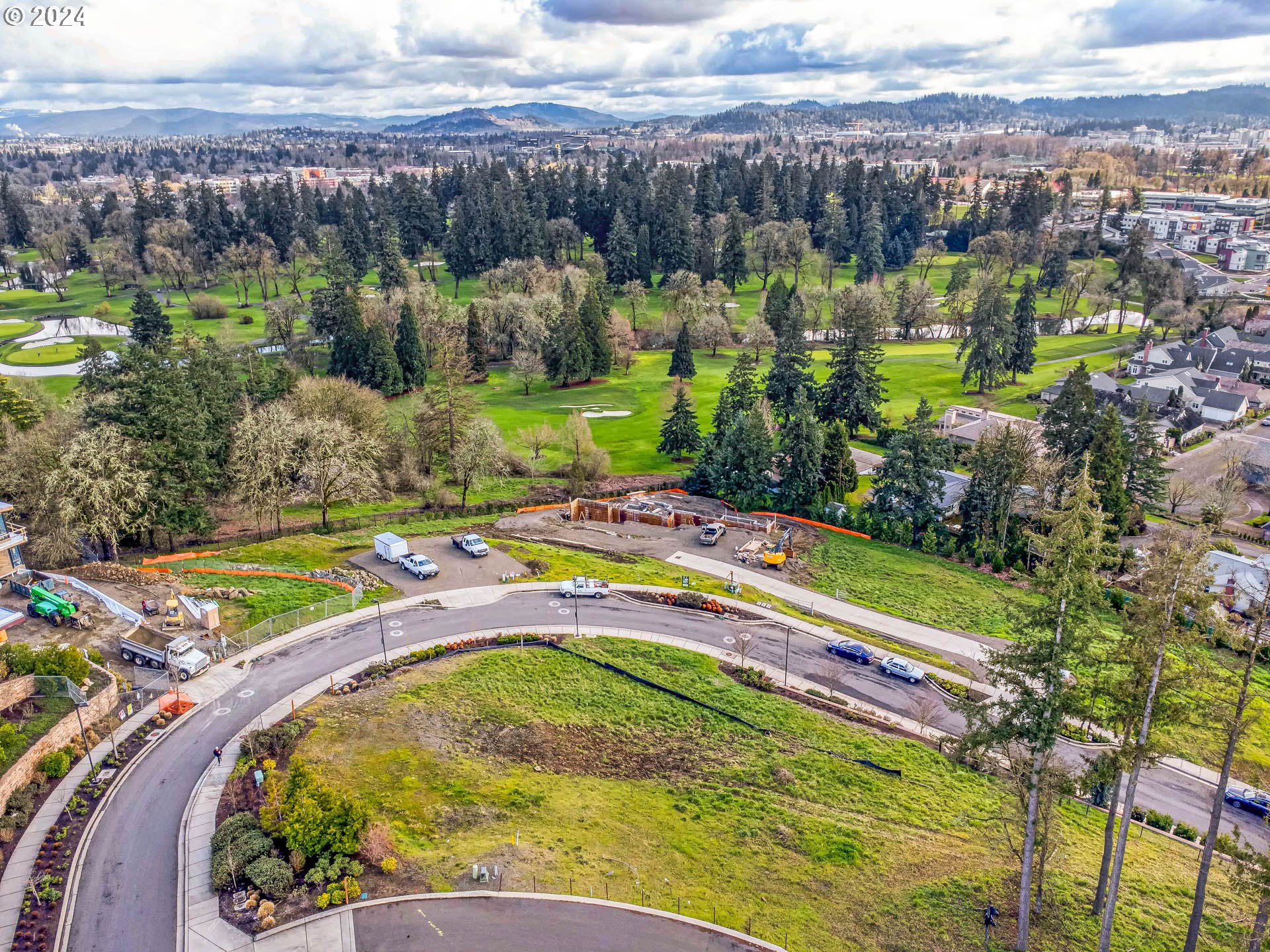 1282 Evening Star Lane Eugene, OR 97401 - Photo 2 of 38 an aerial view of a house with a garden and lake view