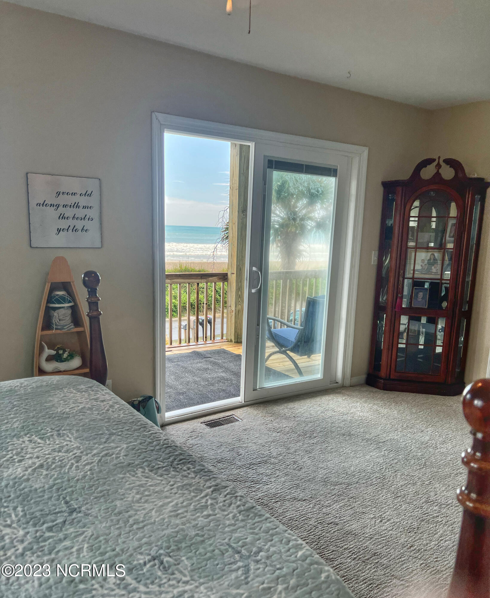 483 Topsail Road North Topsail Beach, NC 28460 - Photo 22 of 38 Owners Suite Ocean View