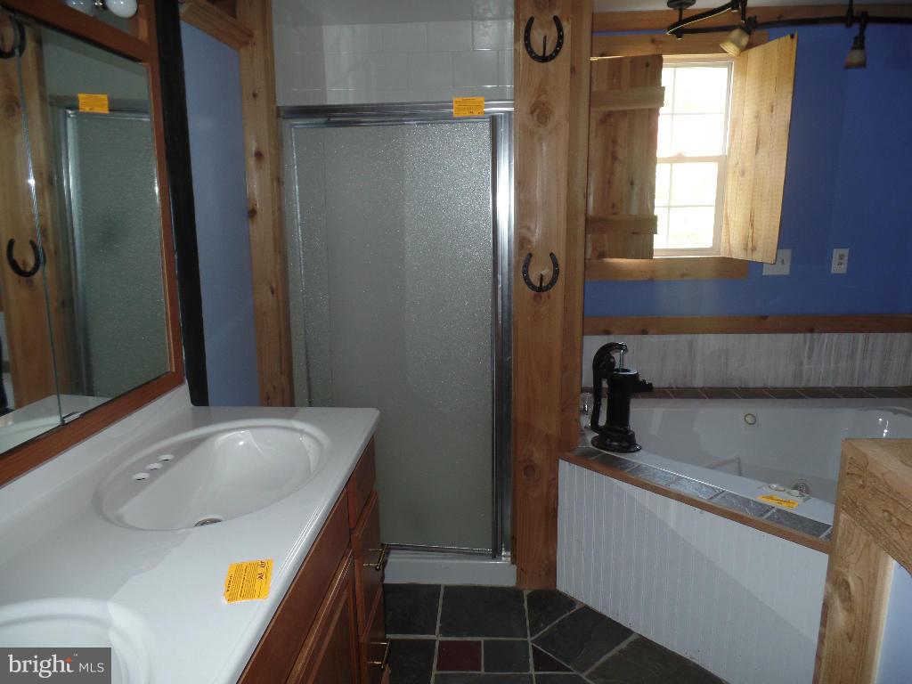 6203 Fooks Mill Road Rhodesdale, MD 21659 - Photo 10 of 11 a bathroom with a tub sink and window