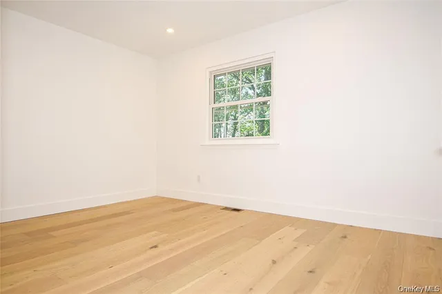 a bathroom with a door