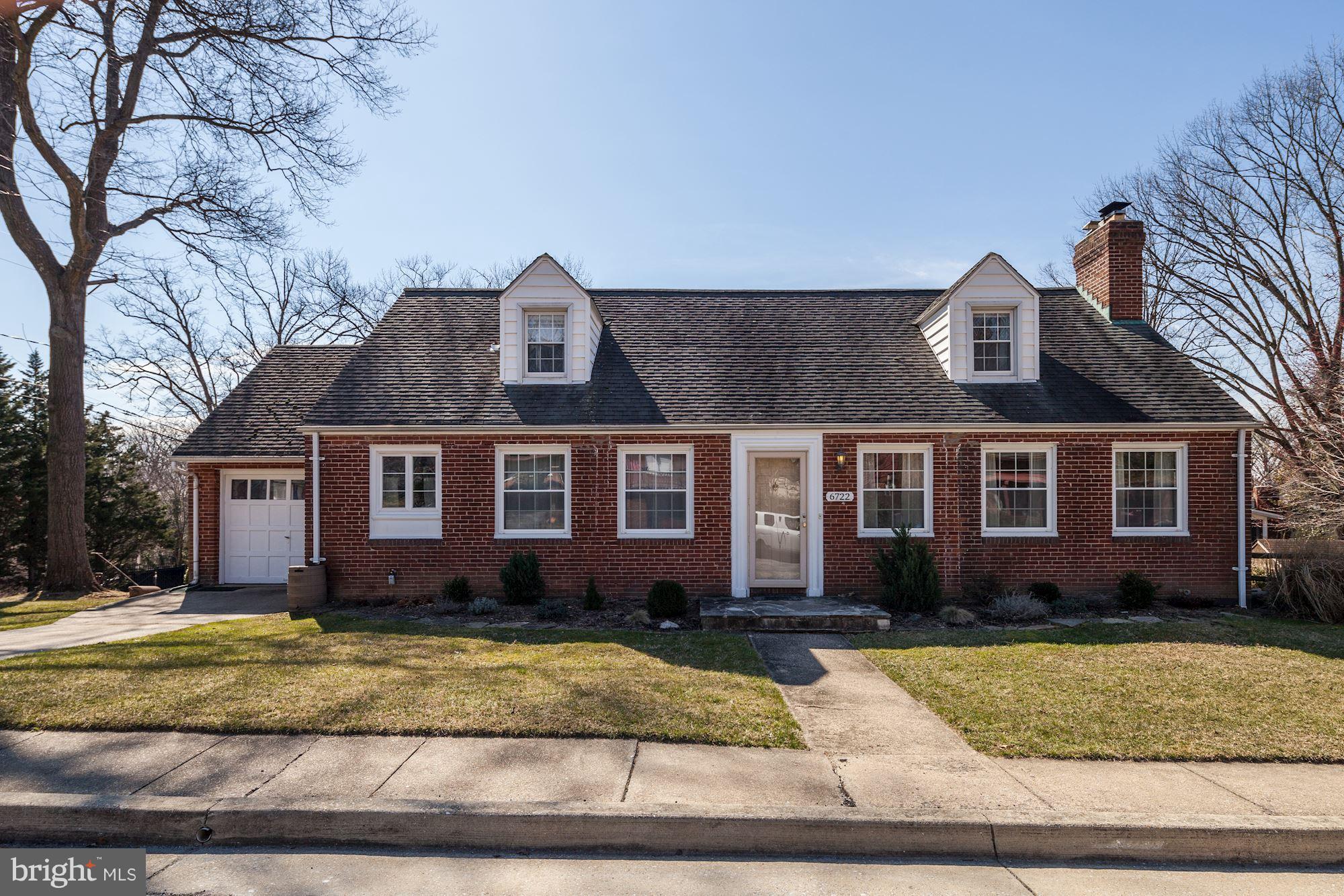 6722 Sherwood Road Baltimore, MD 21239 - Photo 1 of 30 a front view of a house with a yard
