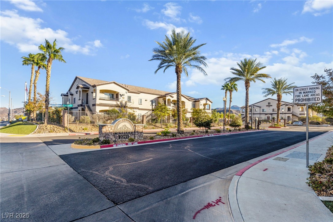 2291 West Horizon Ridge Parkway, Unit 13175 Henderson, NV 89052 - Photo 26 of 29 Attractive entrance sign marks the entry to this well kept community