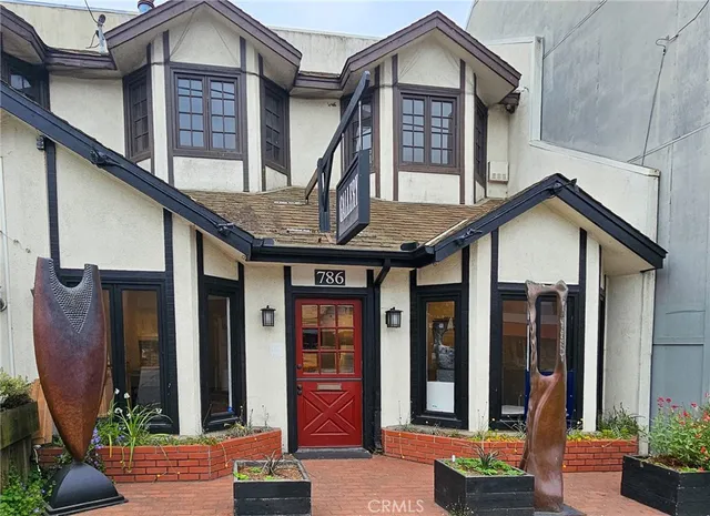 a front view of a house with porch