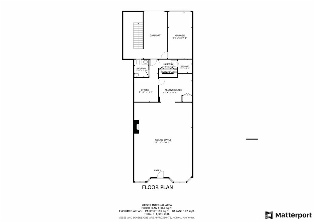 786 Main Street Cambria, CA 93428 - Photo 36 of 36 a picture of a floor plan