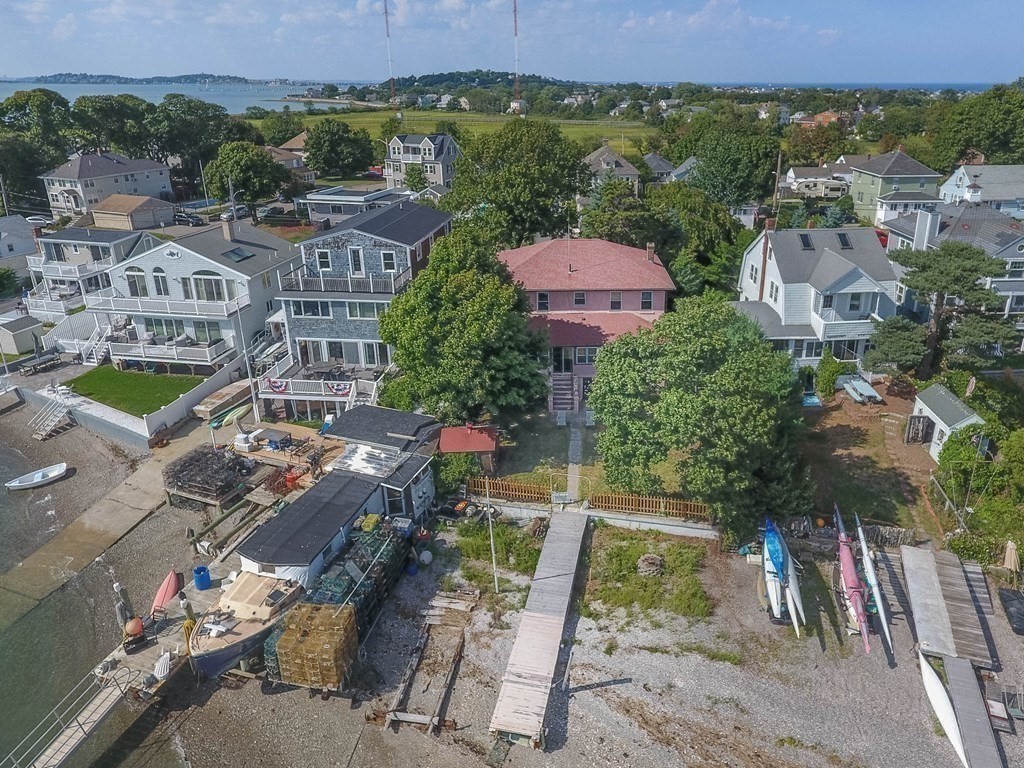 91 Edgewater Road Hull, MA 02045 - Photo 28 of 41 an aerial view of multiple house