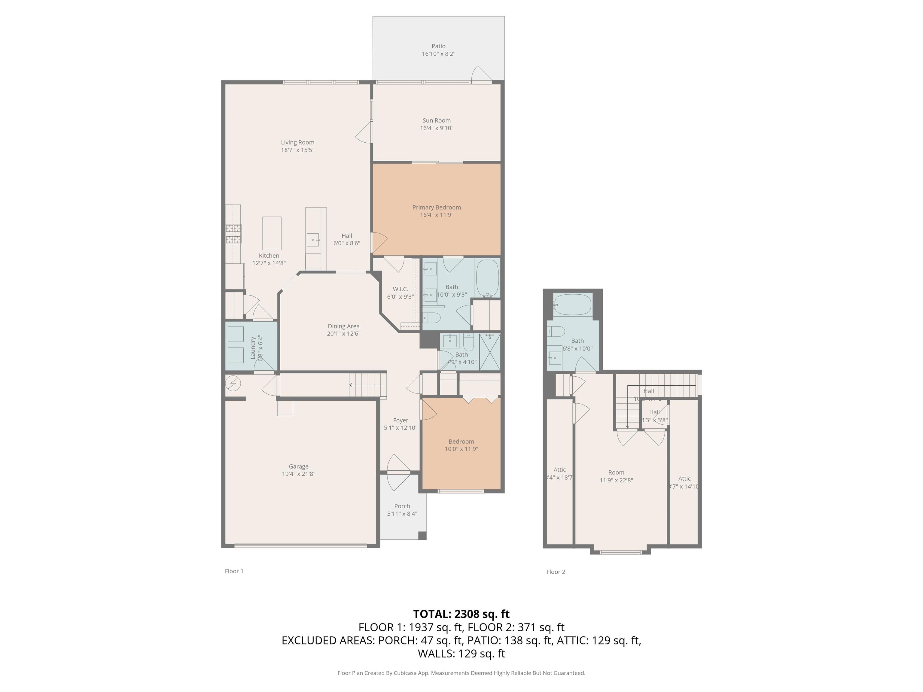 135 Parmelee Drive, Unit C Murrells Inlet, SC 29576 - Photo 37 of 37 View of property floor plan