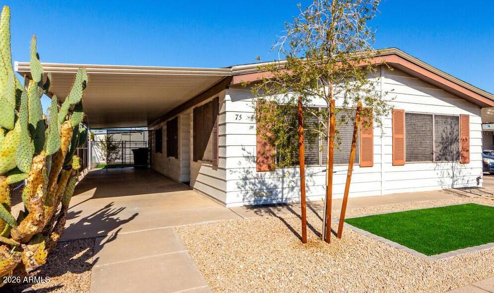 245 South 56th Street, Unit 75 Mesa, AZ 85206 - Photo 2 of 50 Patio front 1