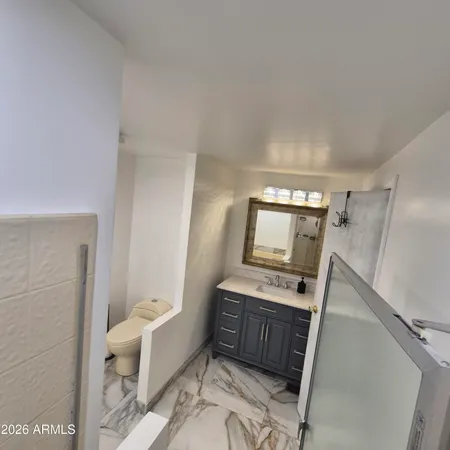 a close view of closet