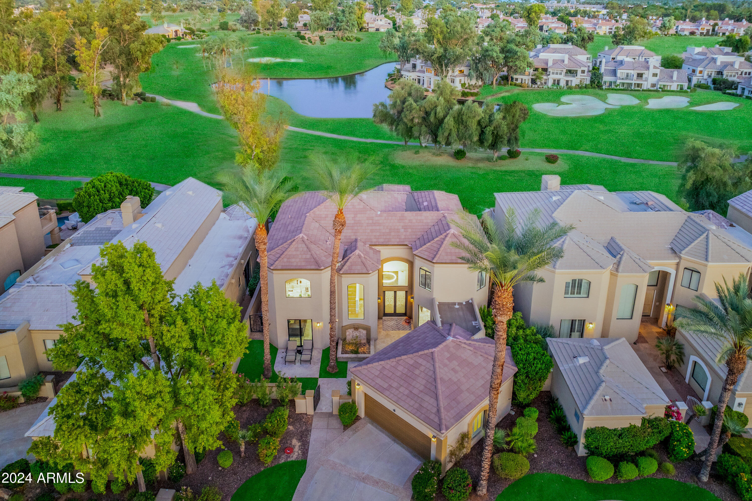 7323 East Gainey Ranch Road, Unit 4 Scottsdale, AZ 85258 - Photo 1 of 67 Fabulous Lakes Golf Course Location