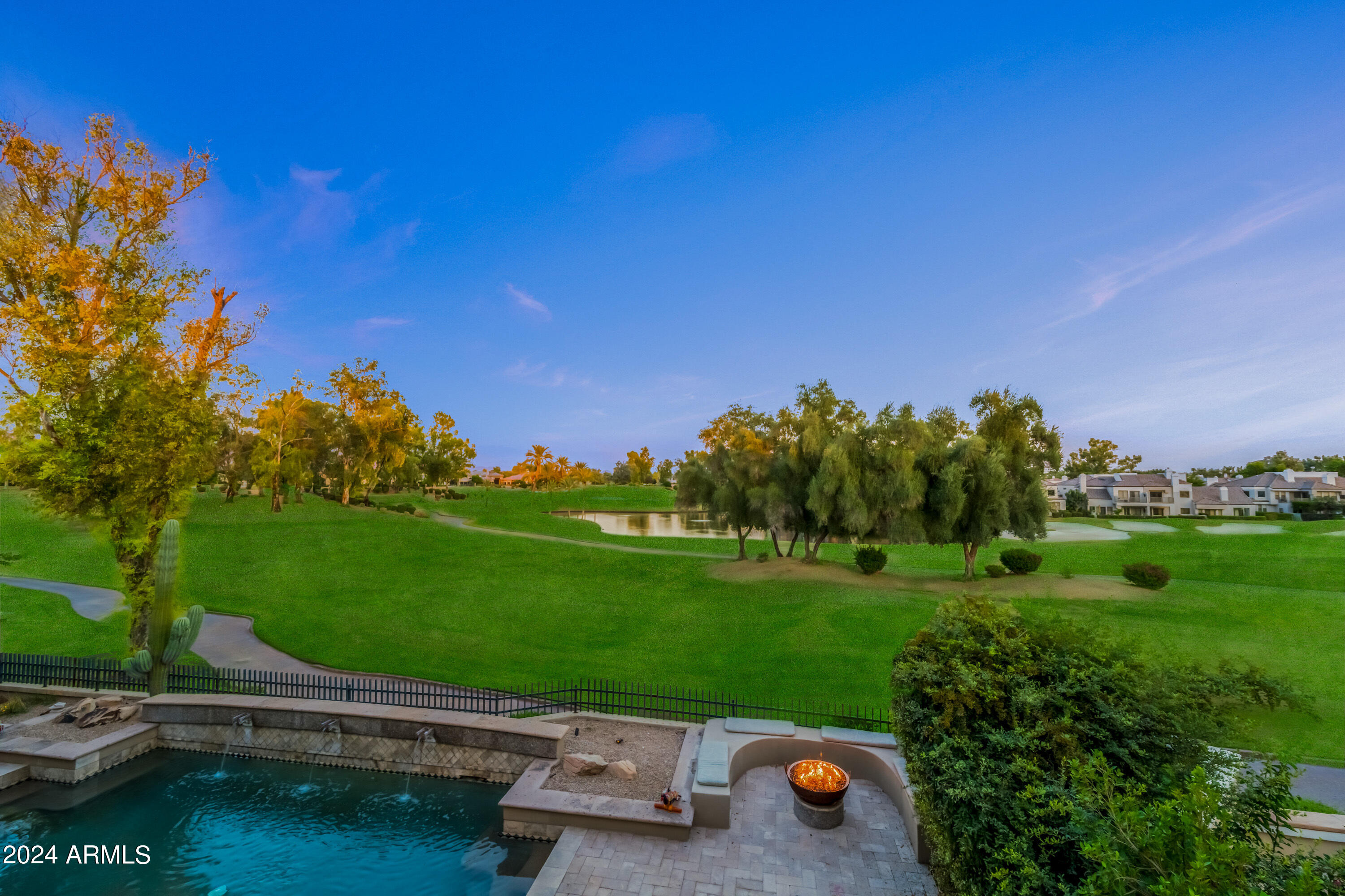 7323 East Gainey Ranch Road, Unit 4 Scottsdale, AZ 85258 - Photo 13 of 67 Incredible Backyard Views
