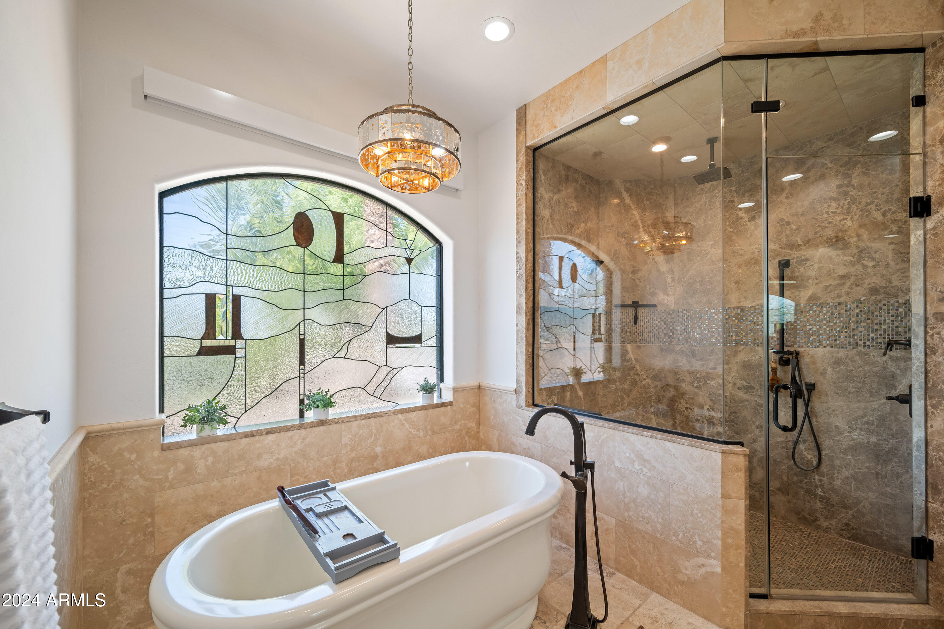 7323 East Gainey Ranch Road, Unit 4 Scottsdale, AZ 85258 - Photo 36 of 67 Separate Tub and Shower