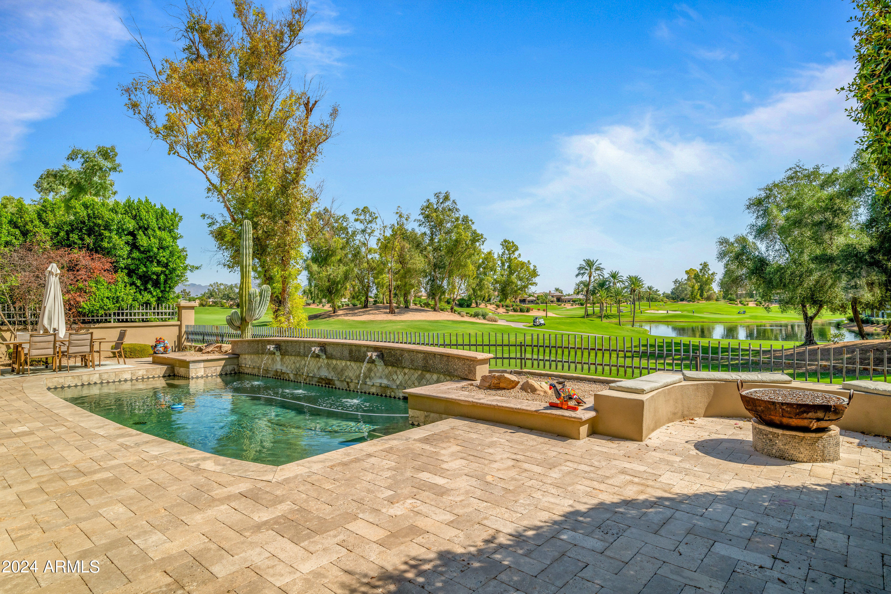 7323 East Gainey Ranch Road, Unit 4 Scottsdale, AZ 85258 - Photo 49 of 67 Large Private Backyard Space