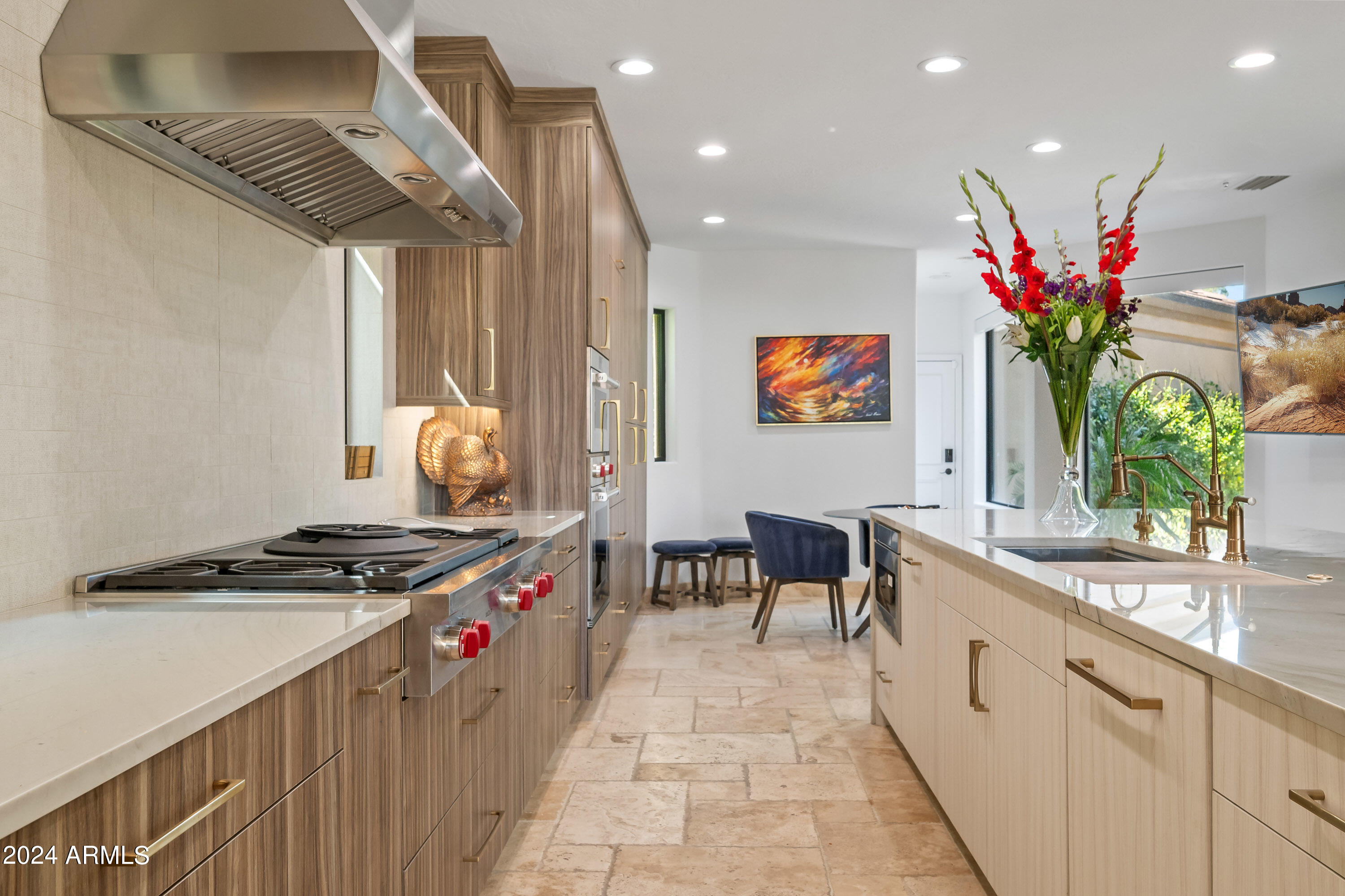 7323 East Gainey Ranch Road, Unit 4 Scottsdale, AZ 85258 - Photo 8 of 67 Upgraded Chef's Kitchen