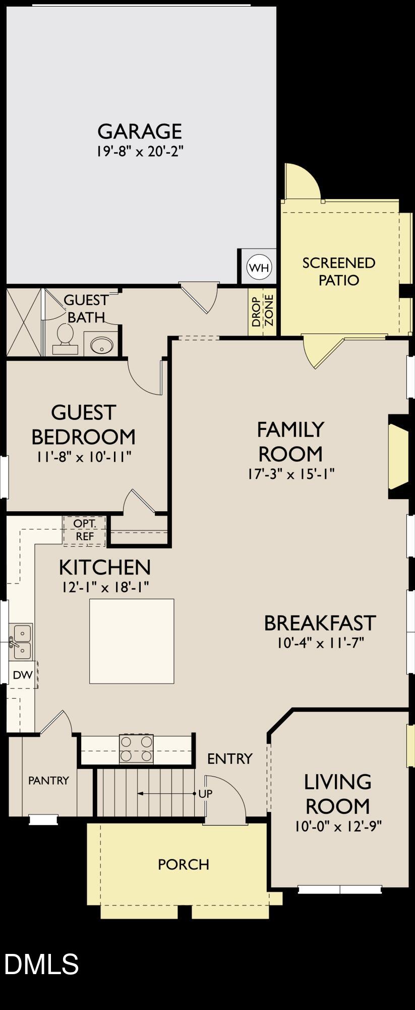 2896 Quarry Road, Unit 158 Rolesville, NC 27571 - Photo 10 of 23 PNT35 158_Murphy_First Floor