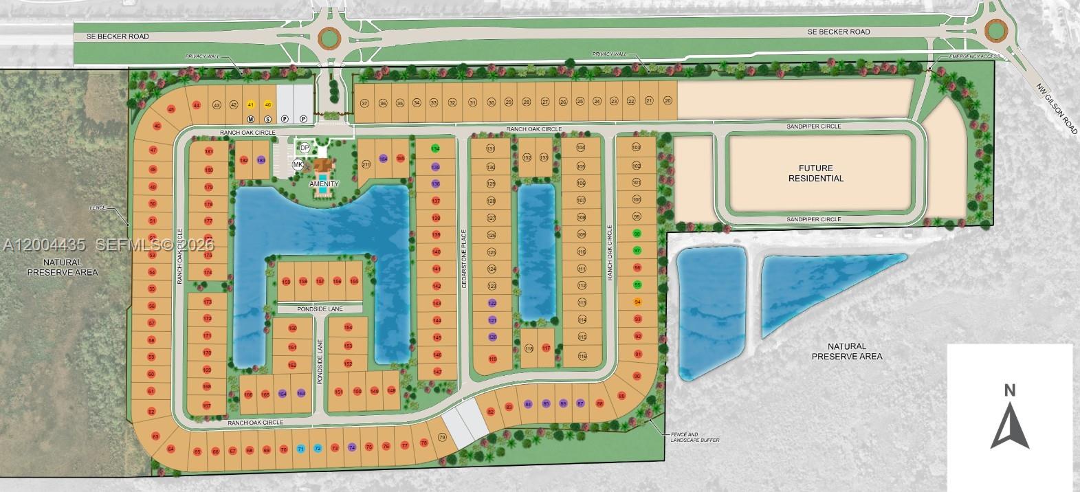 597 Se Ranch Palm City, FL 34990 - Photo 30 of 46 Veranda Oaks Sitemap
