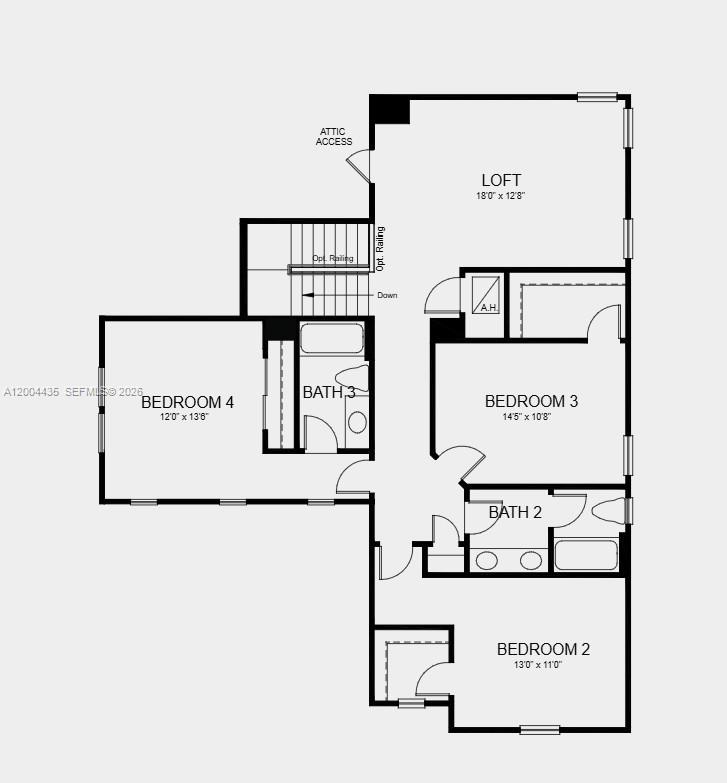 597 Se Ranch Palm City, FL 34990 - Photo 3 of 46 Second Floor Plan - Additional Highlights Include