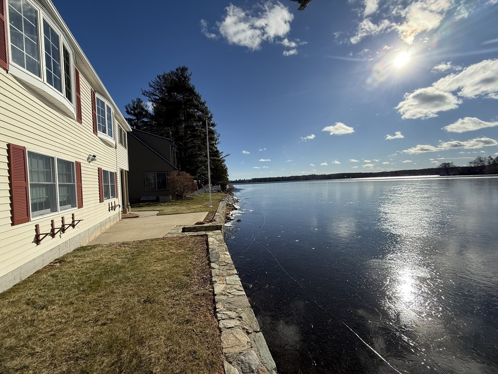 10 Indian Point Road Webster, MA 01570 - Photo 9 of 12 a view of a balcony with a lake view
