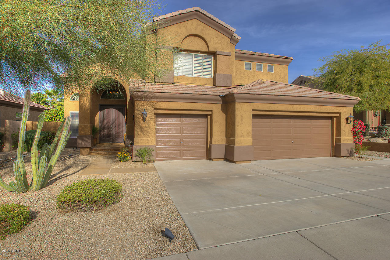a house view with a outdoor space