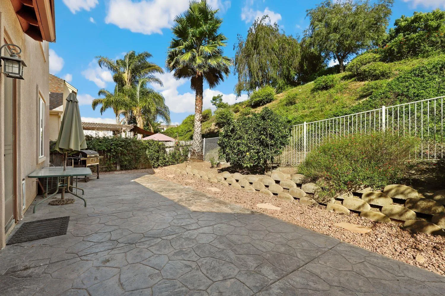 554 Poets Square Fallbrook, CA 92028 - Photo 24 of 28 a view of a garden with a pathway