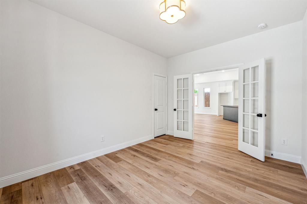 122 John Street Aledo, TX 76008 - Photo 30 of 33 a view of a room with wooden floor