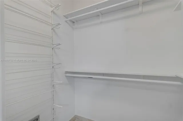 a close up view of racks on the wall