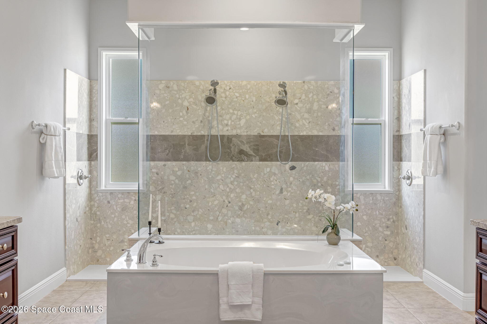 4567 Preservation Circle Melbourne, FL 32934 - Photo 29 of 75 Double Head Walk-in Shower