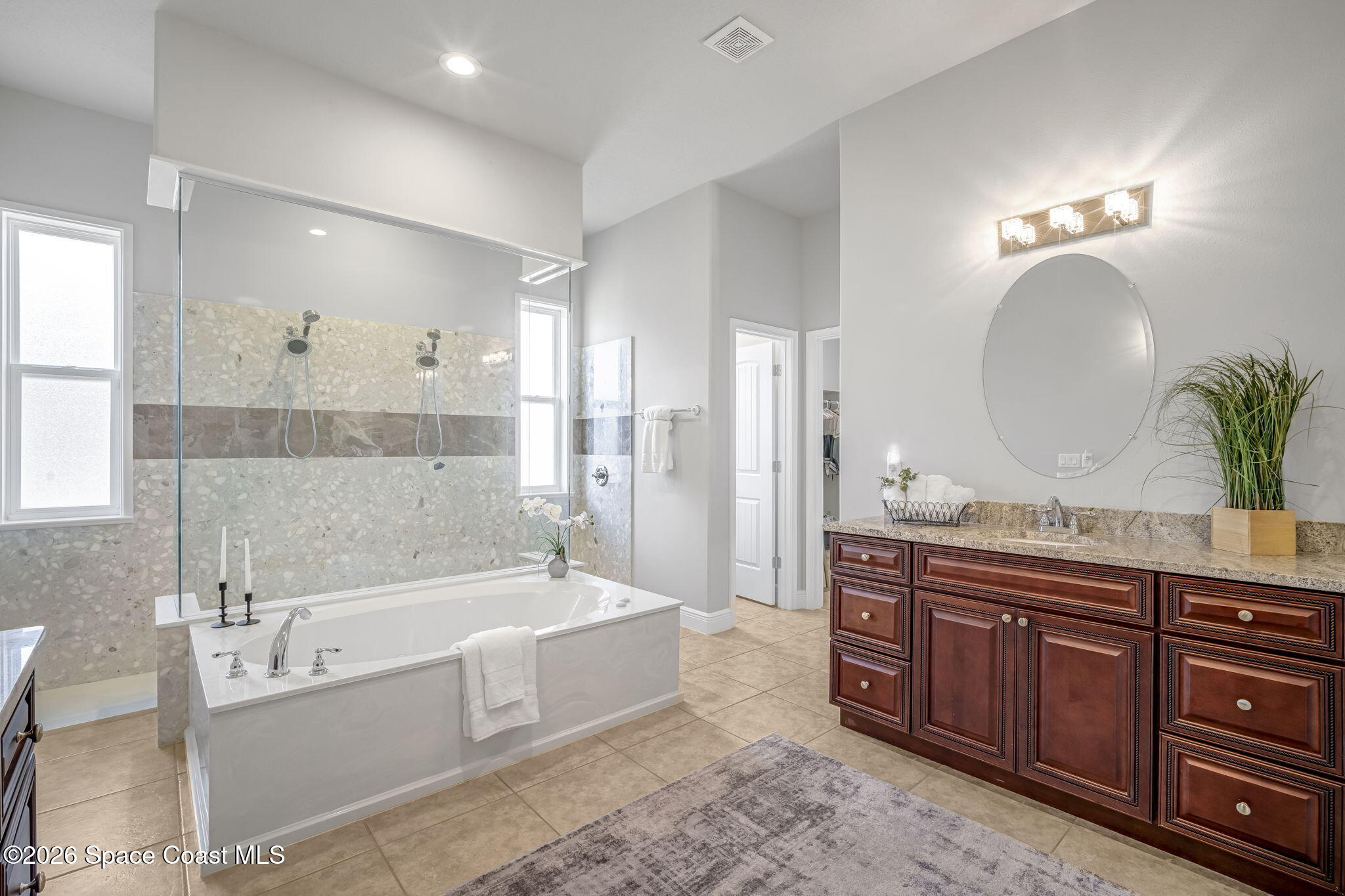 4567 Preservation Circle Melbourne, FL 32934 - Photo 37 of 75 His & Hers Vanity in Primary Bathroom
