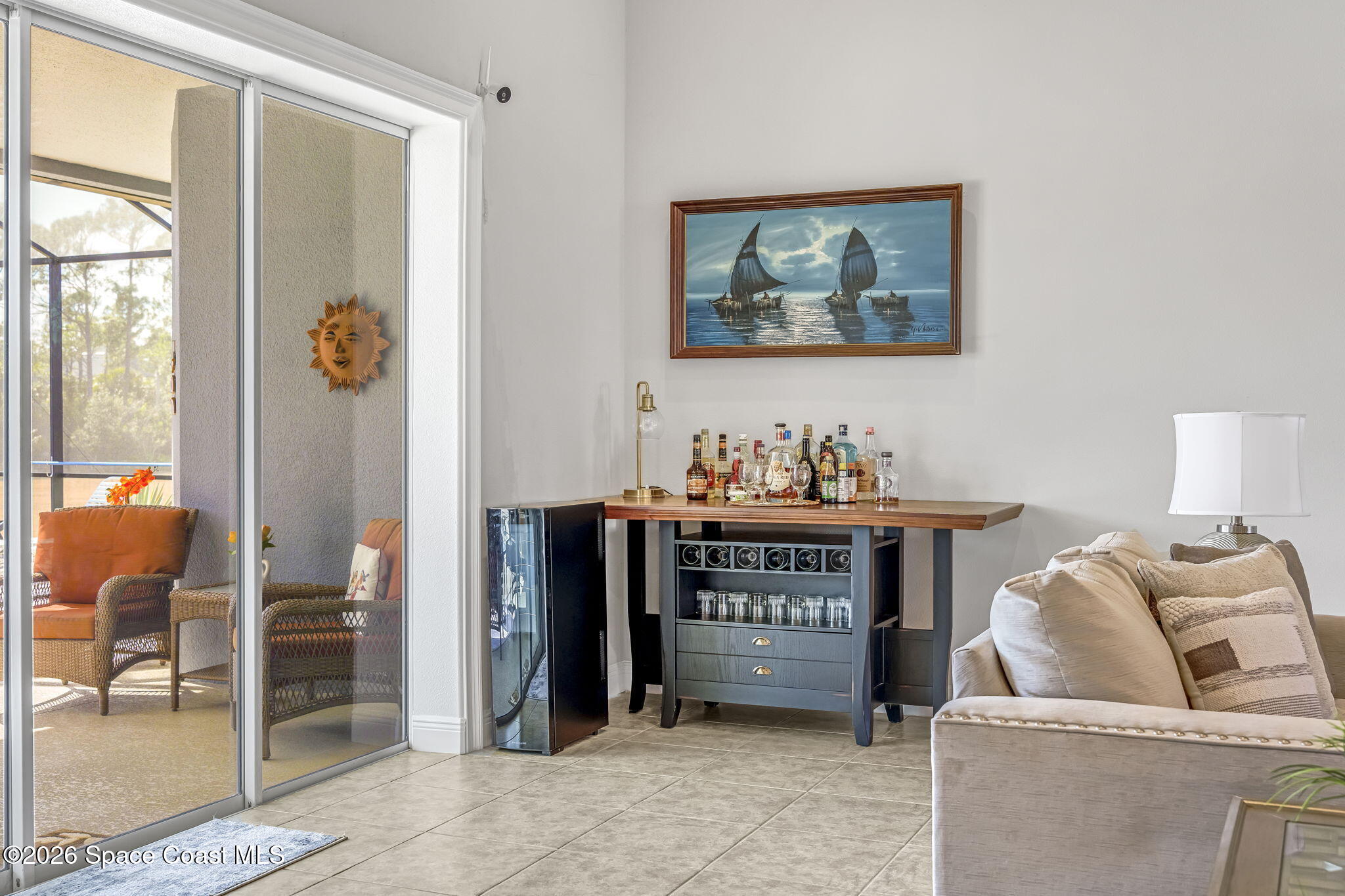 4567 Preservation Circle Melbourne, FL 32934 - Photo 9 of 75 Bar Area with Sliders