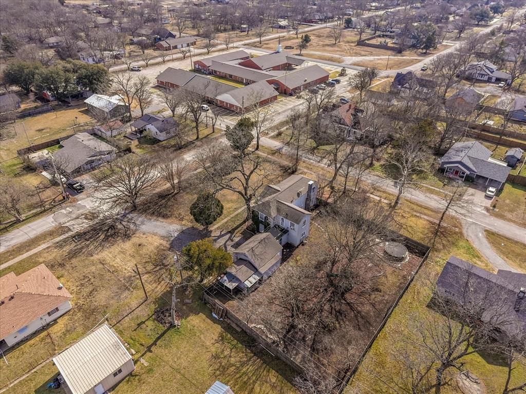 601 North Main Street Leonard, TX 75452 - Photo 32 of 34 Aerial view of property's location with nearby suburban area