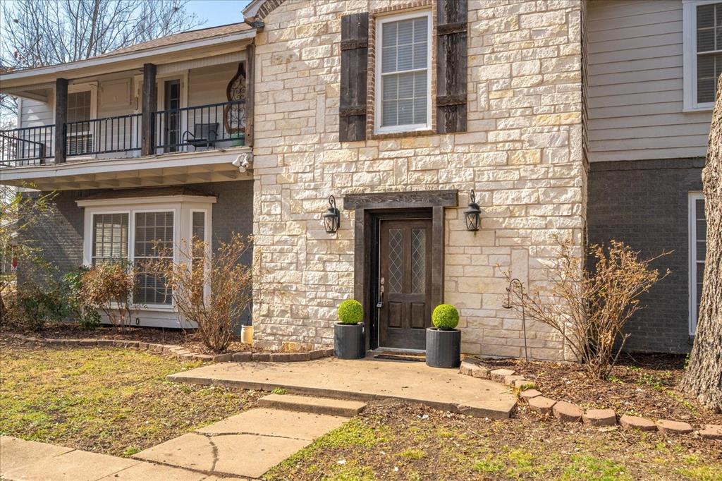 601 North Main Street Leonard, TX 75452 - Photo 4 of 34 View of exterior entry with stone siding