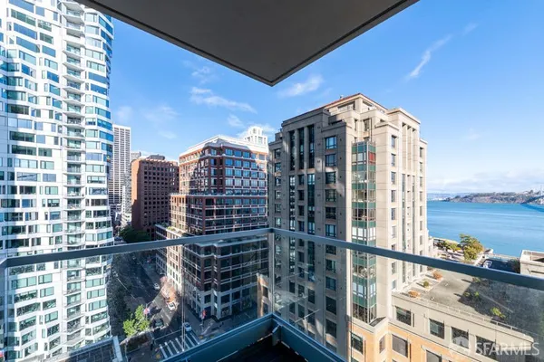 a view of a building with city view