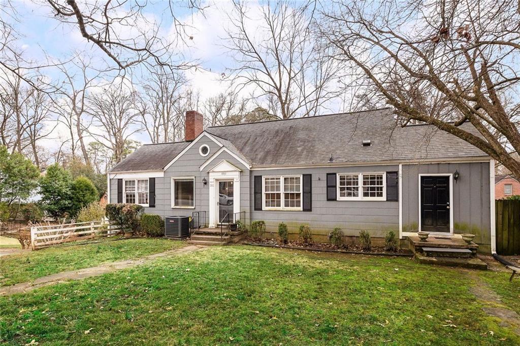 1911 North Decatur Road, Unit 2 Atlanta, GA 30307 - Photo 16 of 16 a front view of house with yard and green space