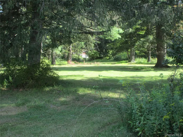 a view of an outdoor space and seating area