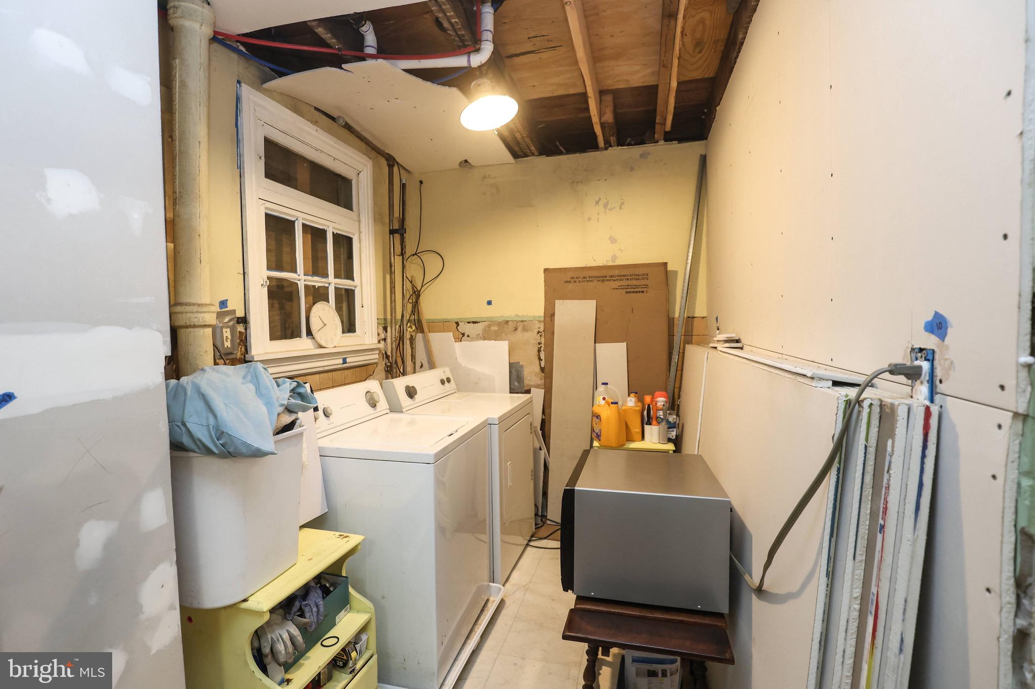 535 Main Street Lykens, PA 17048 - Photo 11 of 47 a utility room with dryer and washer