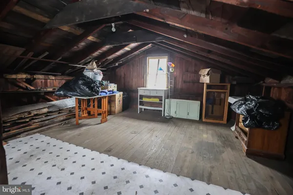 a view of storage and utility room