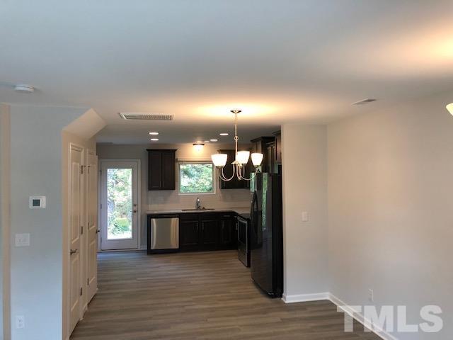 252 Spark Street Raleigh, NC 27606 - Photo 5 of 12 a view interior of a house and kitchen view