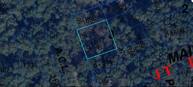 a bird view of a house