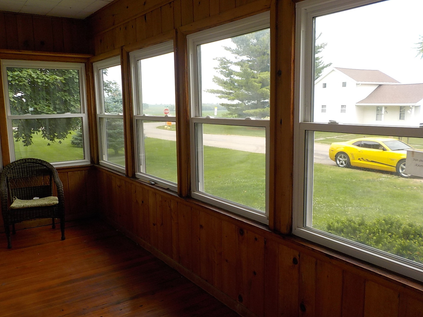 105 Main Street Kings, IL 61068 - Photo 2 of 19 a view of a city from a window