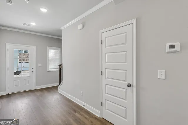 wooden floor in an empty room