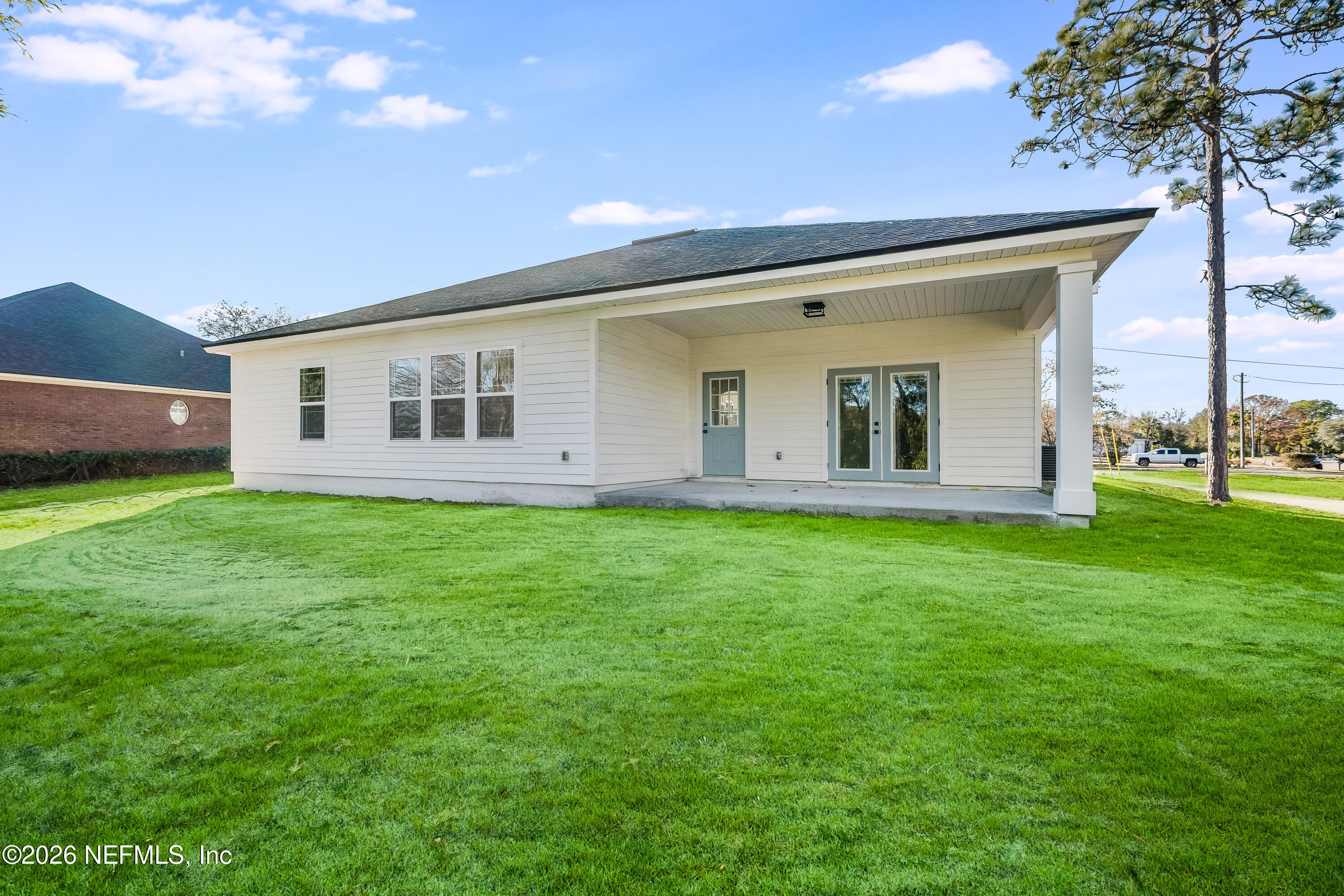 4455 Southeast 3rd Place Keystone Heights, FL 32656 - Photo 25 of 25 a view of a house with backyard and garden