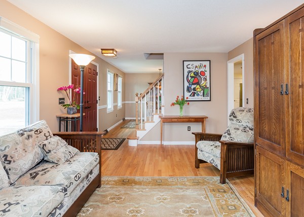 1053 Frank Smith Road Longmeadow, MA 01106 - Photo 11 of 30 a living room with furniture and wooden floor