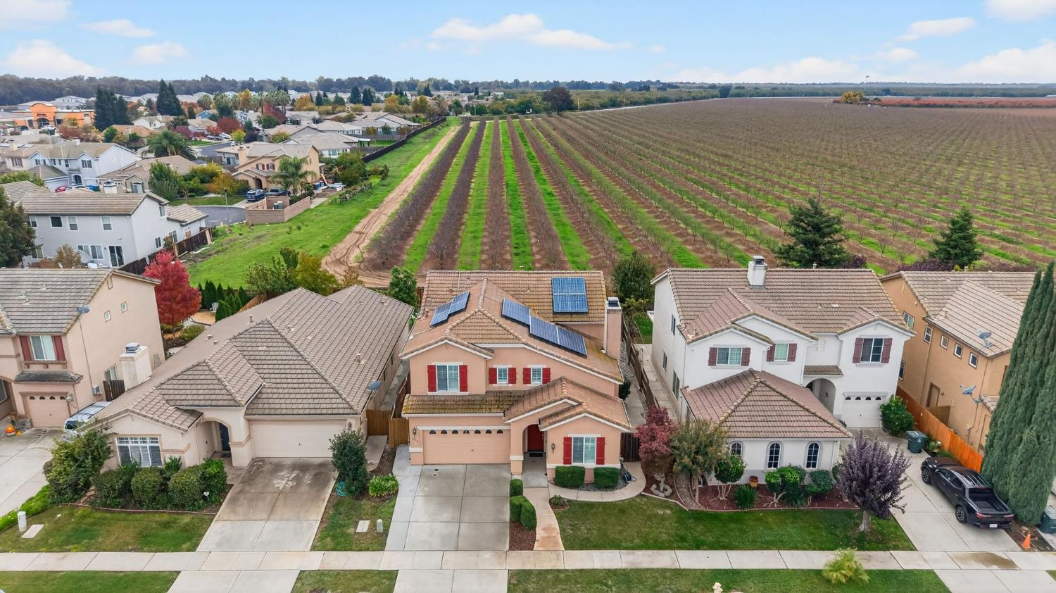 1716 Presidio Way Plumas Lake, CA 95961 - Photo 2 of 43 an aerial view of multiple houses with a yard