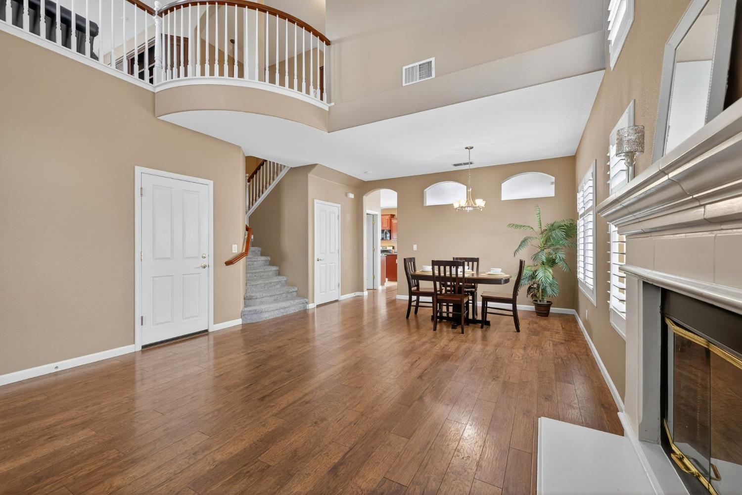 1716 Presidio Way Plumas Lake, CA 95961 - Photo 6 of 43 a living room with furniture and a fireplace
