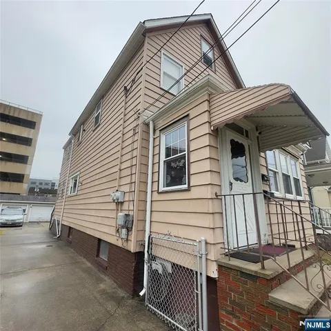 a view of a house with a balcony