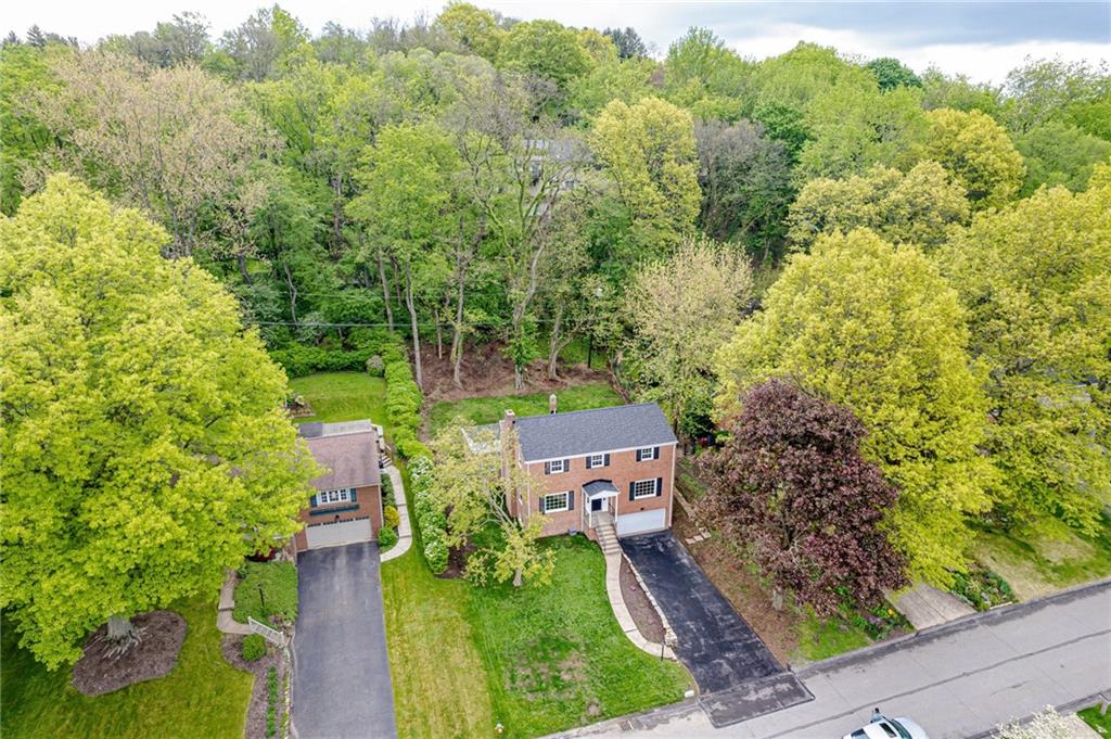1611 Branning Road Pittsburgh, PA 15235 - Photo 2 of 38 an aerial view of a house with a yard